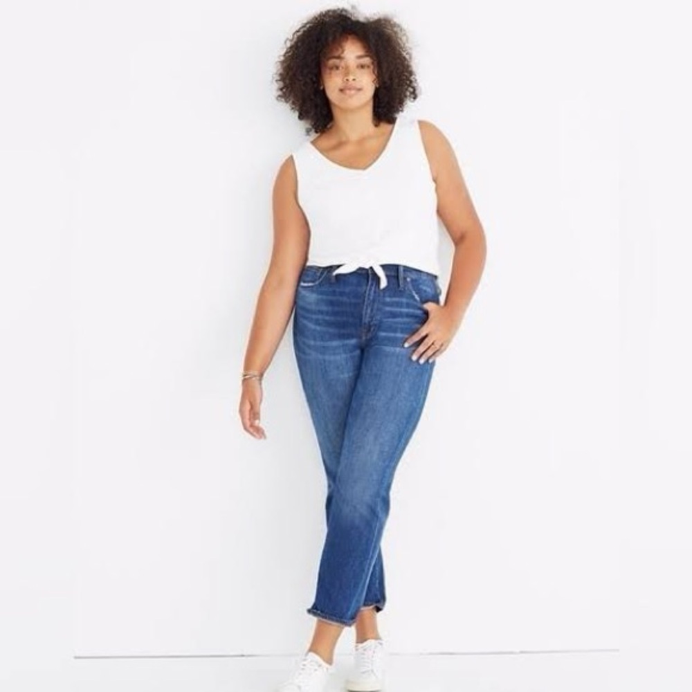 Madewell The High-rise Slim Boyjean NWT